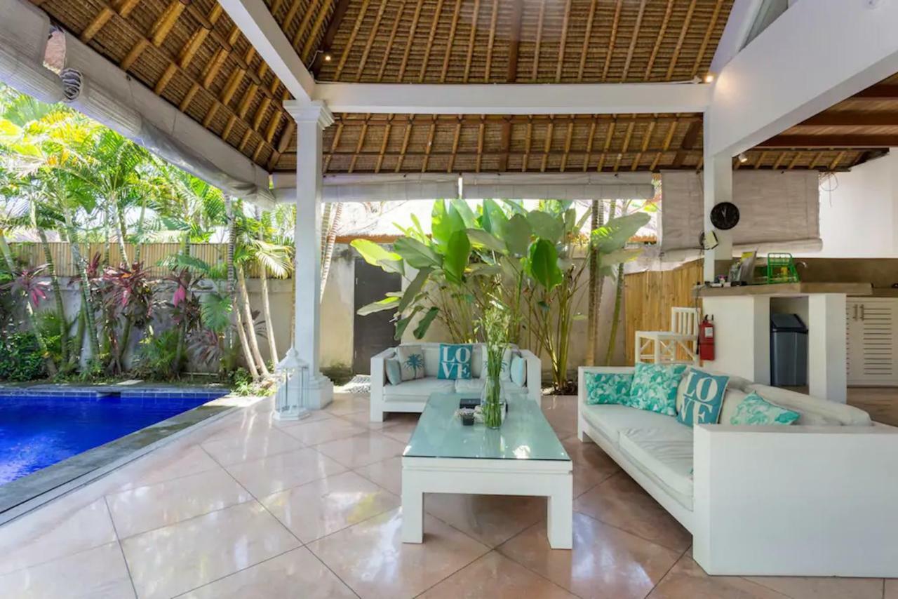 Villa Bliss A Paradise Of Three Independent Villas Canggu Exterior foto